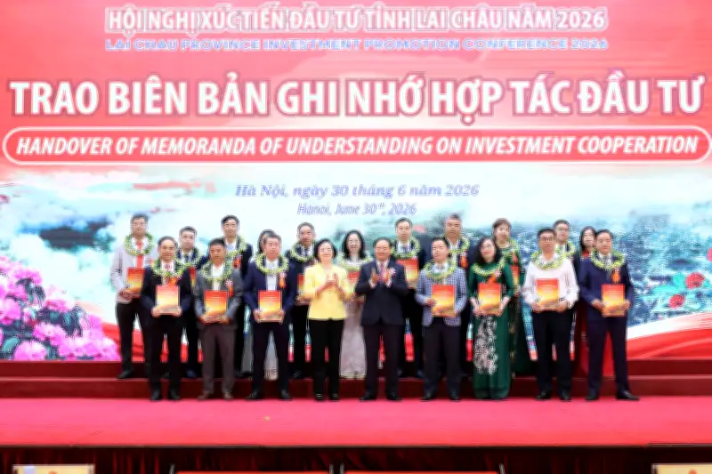 Lai Châu thu hút hơn 172.000 tỷ đồng đầu tư tại hội nghị xúc tiến năm 2026