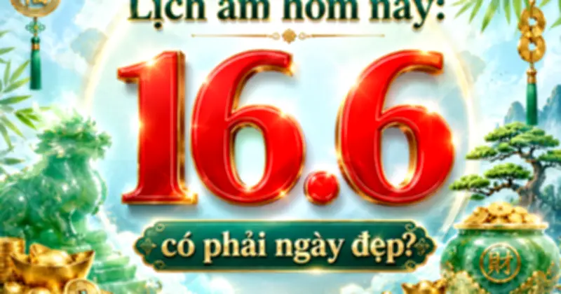 Lịch âm hôm nay 16/6: Ngày Thiên Môn đẹp xuất hành, nhiều sự kiện ý nghĩa