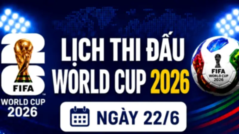 Lịch thi đấu World Cup 2026 ngày 22/6: Bỉ vs Iran, Uruguay vs Cabo Verde, New Zealand vs Ai Cập