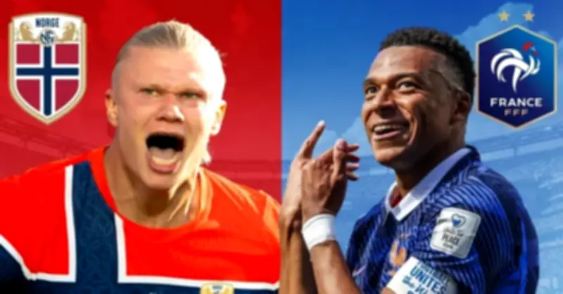 Link xem trực tiếp bóng đá Na Uy vs Pháp vòng loại World Cup 2026