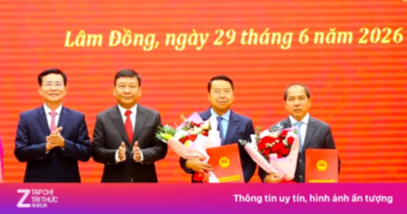Lâm Đồng điều động, bổ nhiệm 10 cán bộ chủ chốt tại nhiều sở, ban, ngành