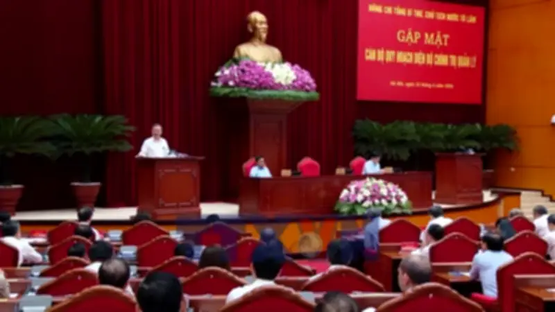 Làm tốt quy hoạch hôm nay là chuẩn bị năng lực lãnh đạo của Đảng trong ngày mai