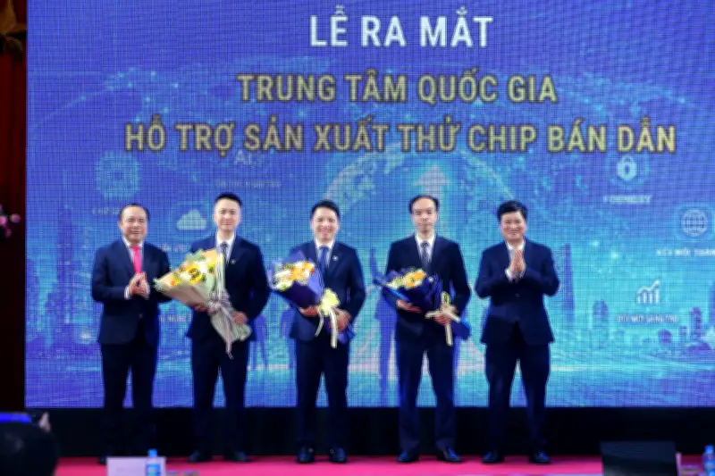 Lần đầu tiên Việt Nam có trung tâm hỗ trợ sản xuất thử chip bán dẫn