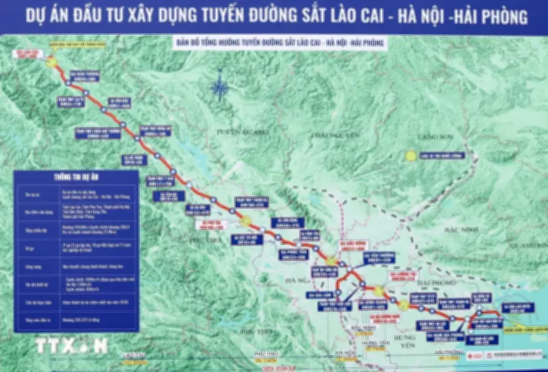 Lập Hội đồng thẩm định điều chỉnh dự án đường sắt Lào Cai-Hà Nội-Hải Phòng