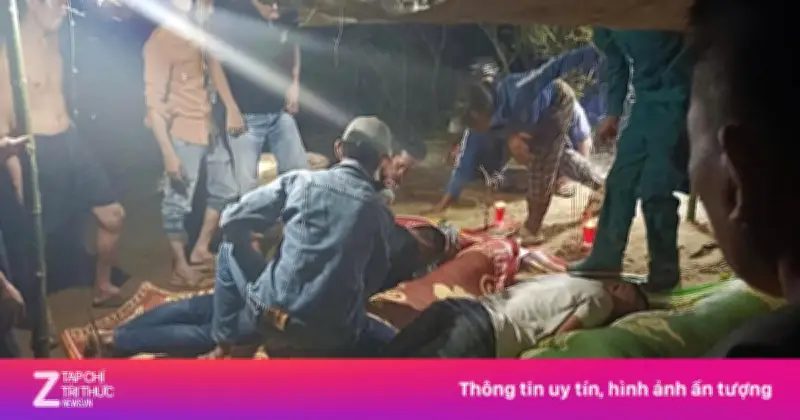 Lật thuyền trên sông Ngàn Phố, 4 người tử vong thương tâm