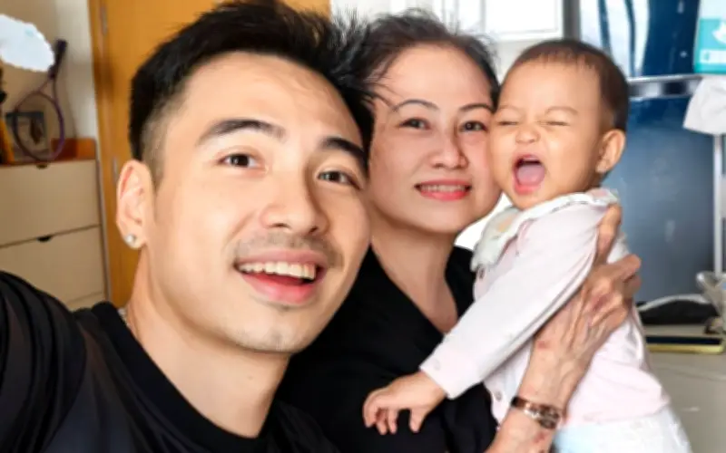 Mẹ chồng H'Hen Niê gây chú ý với hành động đặc biệt dành cho cháu nội