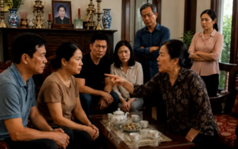 Mẹ chồng vừa mất, chị gái chồng đòi lại 5 cây vàng đã vay 10 năm trước