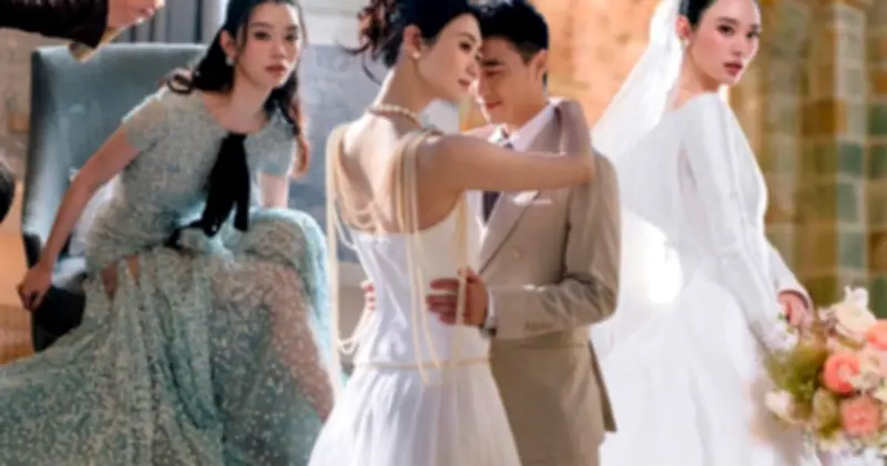 Đám cưới Hề Mộng Dao: 3 tạo hình xa xỉ ngang gia tài nghìn tỷ
