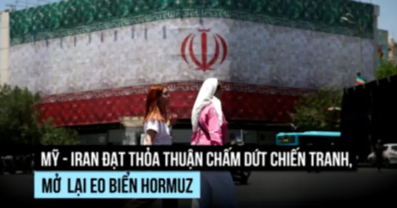 Mỹ và Iran đạt thỏa thuận chấm dứt chiến tranh, giá dầu thế giới giảm mạnh
