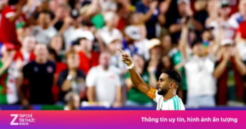 Mahrez tự hào khi châu Phi lập kỳ tích tại World Cup 2022