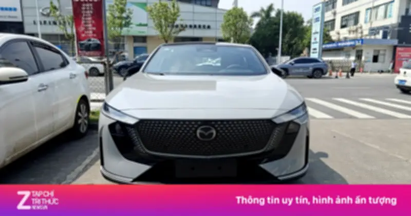 Mazda 6e thuần điện tay lái nghịch sắp ra mắt Thái Lan