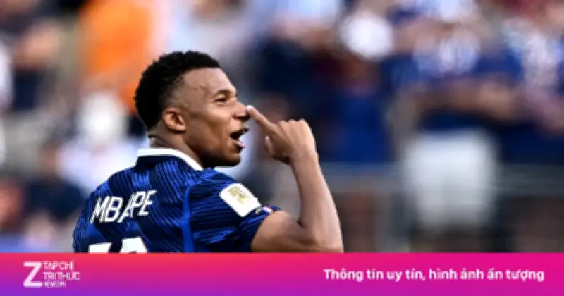 Mbappe vượt Ronaldo Nazario, lập kỷ lục ghi bàn vòng knock-out World Cup