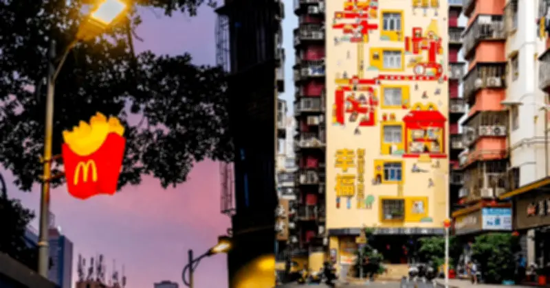 McDonald's biến khu dân cư thành không gian chủ đề tại Thâm Quyến