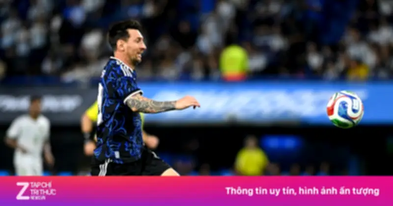 Messi chỉ chạy 3,4m tốc độ cao trong trận gặp Jordan