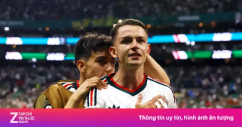 Mexico đánh bại CH Czech 3-0 tại giải giao hữu