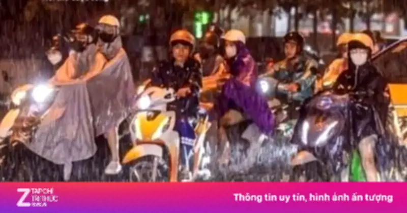 Miền Bắc sắp đón không khí lạnh cuối mùa, mưa lớn dồn dập