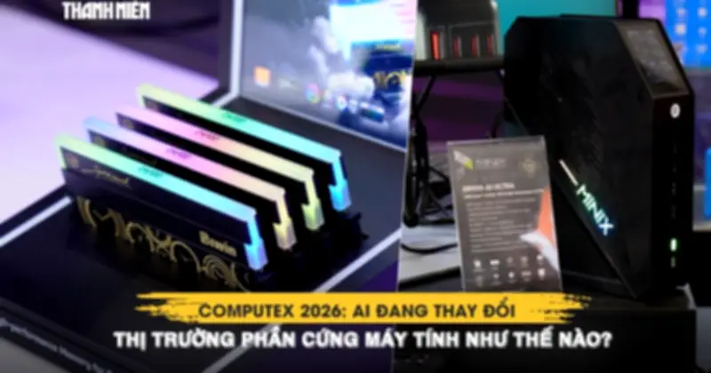 MINIX, Biwin và Klevv ra mắt sản phẩm AI mới tại Computex 2026