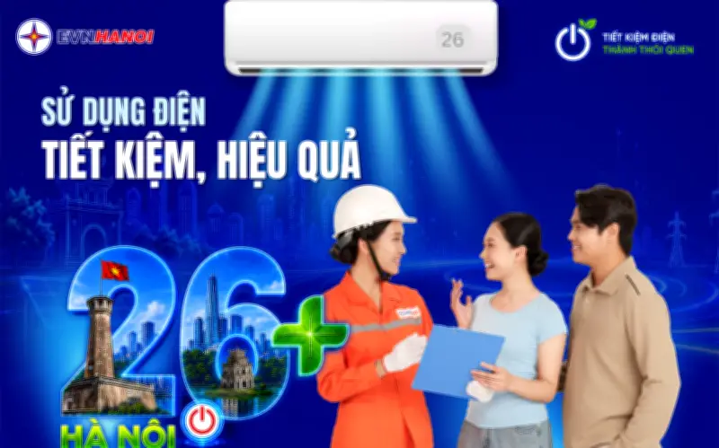 Mẹo tiết kiệm điện mùa hè: Điều hòa 26 độ và 'Hai Bật Ba Tắt'