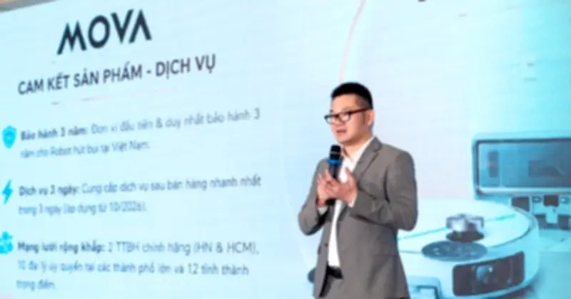 MOVA ra mắt V70 Ultra Complete và E50 Ultra: Robot hút bụi thế hệ mới tại Việt Nam