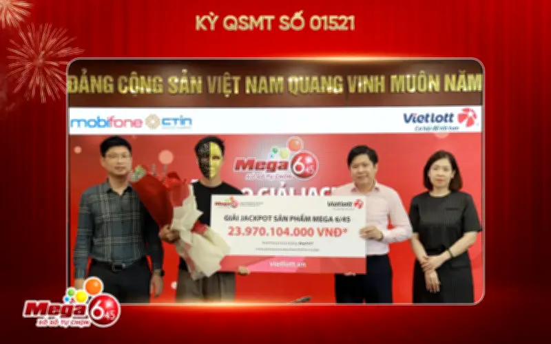 Mua vé số để xả xui, nhân viên văn phòng bất ngờ trúng Vietlott hơn 23 tỷ đồng