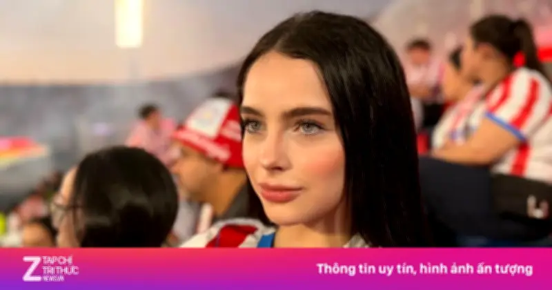 Nữ cổ động viên World Cup bị nhầm là AI vì ngoại hình quá hoàn hảo