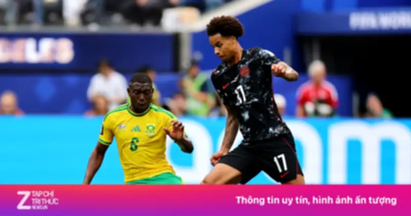 Nam Phi hòa Canada 0-0 tại World Cup 2026: Pha cứu thua trên vạch vôi