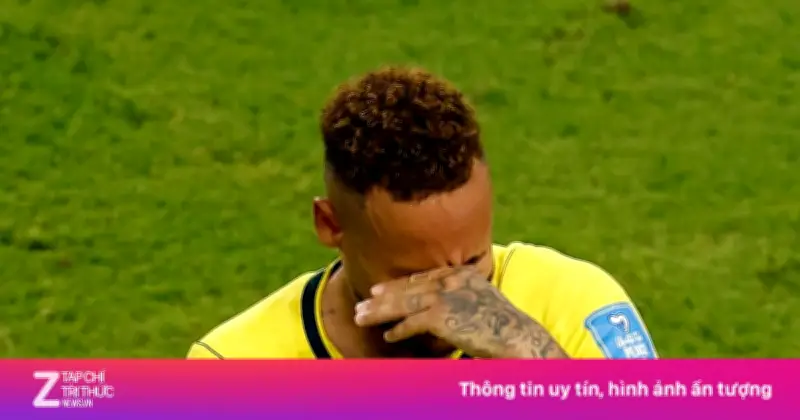 Neymar bật khóc sau 981 ngày trở lại World Cup cùng Brazil