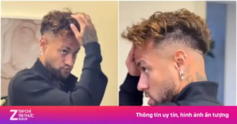 Neymar gây sốt với kiểu tóc mohawk mới trước thềm World Cup 2026