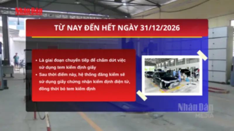 Đăng kiểm đổi mới toàn diện từ 1/7: Đẩy mạnh số hóa, cắt giảm thủ tục