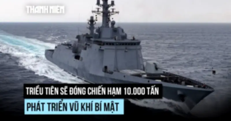 Ông Kim Jong-un thăm chiến hạm, Triều Tiên sẽ phát triển vũ khí bí mật