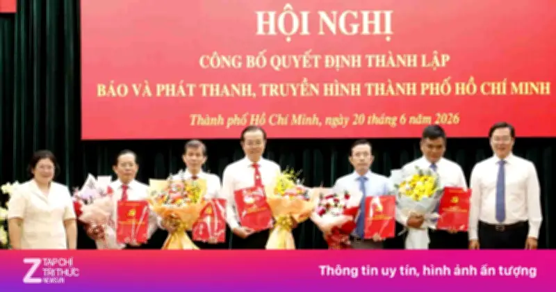 Ông Lê Văn Minh được bổ nhiệm làm Tổng giám đốc Cơ quan Báo và Phát thanh, Truyền hình TP.HCM