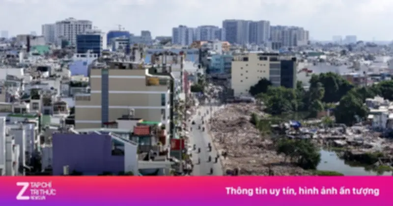 Ngỡ ngàng 500m đường Bùi Hữu Nghĩa được giải tỏa thần tốc