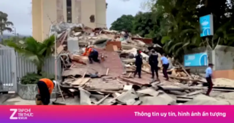 Động đất 7,1 độ rung chuyển Venezuela, nhiều tòa nhà sụp đổ tại Caracas