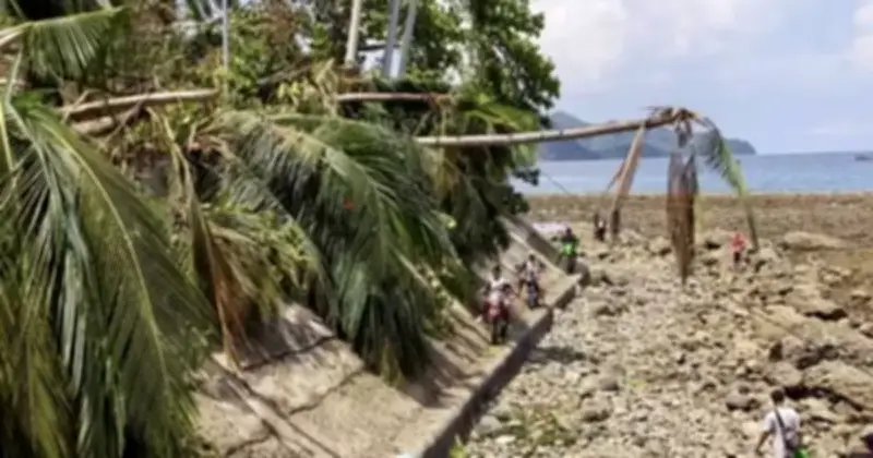 Động đất 7,8 độ nâng đáy biển Philippines lên 2m, san hô lộ diện