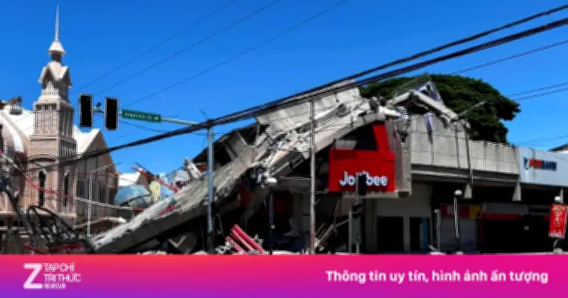 Động đất mạnh 7.8 độ tại Philippines, ít nhất 32 người chết