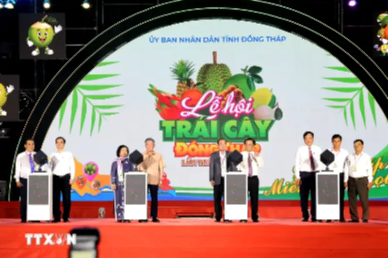 Đồng Tháp khai mạc Lễ hội trái cây lần thứ nhất năm 2026