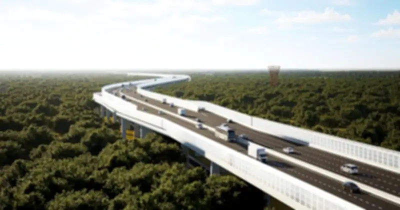 Đường trên cao 13km xuyên Khu bảo tồn Đồng Nai sắp khởi công