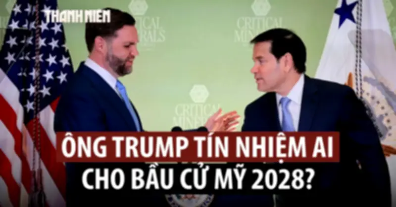 Ông Trump khen ngợi 'bộ đôi' Vance và Rubio cho cuộc đua 2028