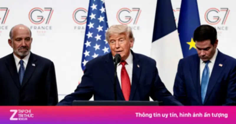 Ông Trump tuyên bố 'Tôi mới là sếp' tại G7, gây chú ý về Ukraine và Iran