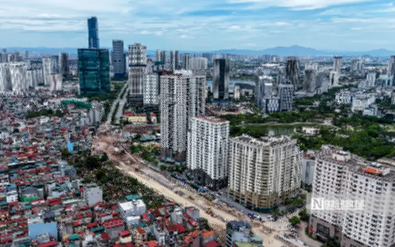 Đường Vành đai 2,5 Hà Nội dần thành hình, dự kiến khai thác quý IV/2026