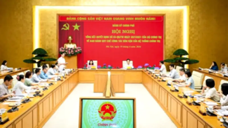 Đảng ủy Chính phủ tổng kết 5 năm thực hiện công tác dân vận