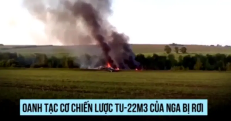 Nga mất thêm oanh tạc cơ chiến lược Tu-22M3