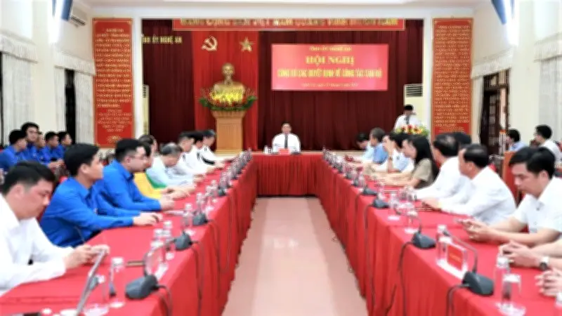 Nghệ An áp dụng KPI đánh giá 448 cán bộ thuộc diện Ban Thường vụ Tỉnh ủy quản lý