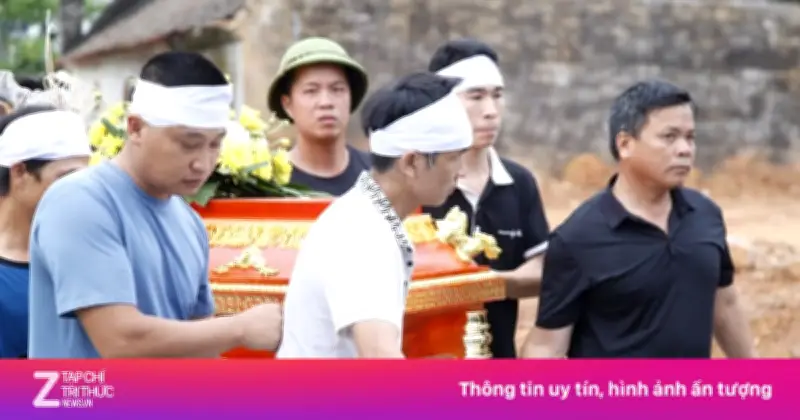 Nghẹn lòng cảnh tiễn biệt hai mẹ con tử vong trong vụ thảm án ở Bắc Ninh