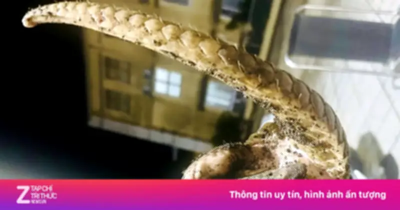 Người dân Huế giao nộp tê tê Java quý hiếm bỏ lại giữa đường