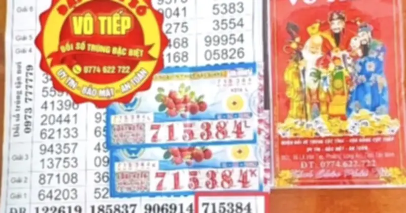 Người đàn ông Tây Ninh trúng độc đắc 4 tỉ đồng nhờ 2 tờ vé số