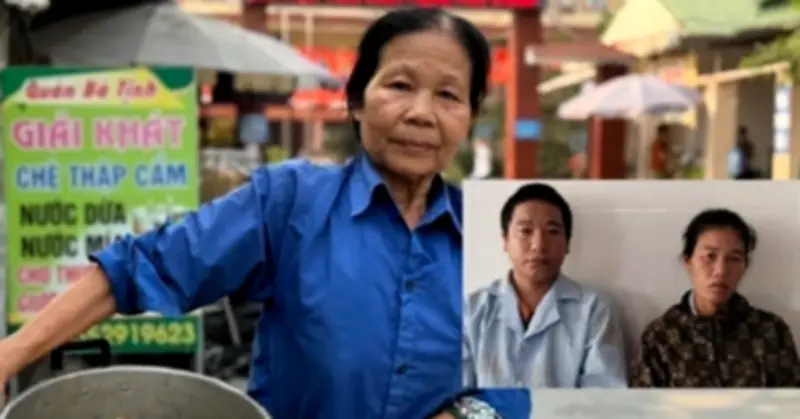 Người phụ nữ một mình bán khoai ở công viên nuôi mẹ già và 3 con tâm thần