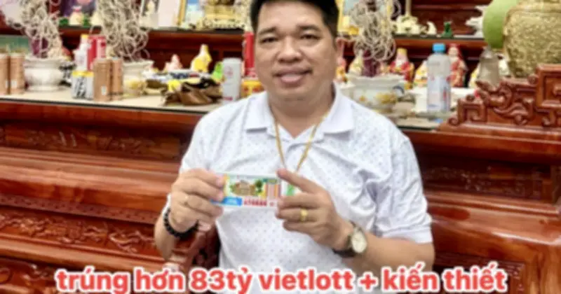 Người trúng 83 tỉ Vietlott lại trúng xổ số miền Nam 22/6 nhờ tứ quý 6666