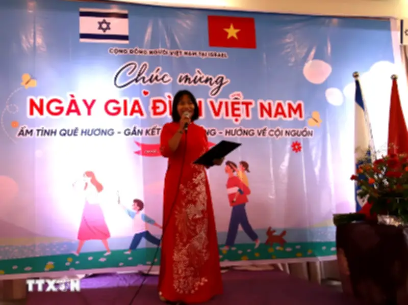 Người Việt tại Israel thắt chặt tình đoàn kết nhân Ngày Gia đình Việt Nam