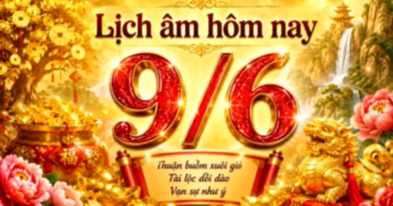Ngày 9/6/2026: Ngày đẹp theo lịch âm, kỷ niệm Lưu trữ quốc tế và Vịt Donald